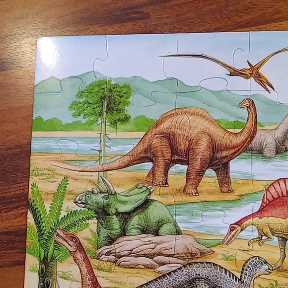Melissa & Doug floor dinosaur puzzle, 48 pieces, 2 feet by 3 feet - Picture 2 of 10